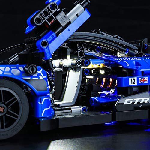 LIGHTAILING Conjunto de Luces (Technic McLaren Senna GTR) Modelo de Construcción de Bloques - Kit de luz LED Compatible con Lego 42123(NO Incluido en el Modelo)