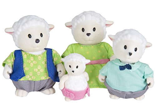 Li'L Woodzeez Sheep Family (Branford Ltd. 6159M)