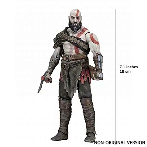 lilongjiao Dios de la Guerra: Kratos PVC Figura - 7.1 Pulgadas