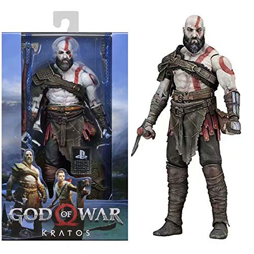 lilongjiao Dios de la Guerra: Kratos PVC Figura - 7.1 Pulgadas