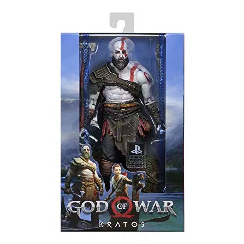 lilongjiao Dios de la Guerra: Kratos PVC Figura - 7.1 Pulgadas