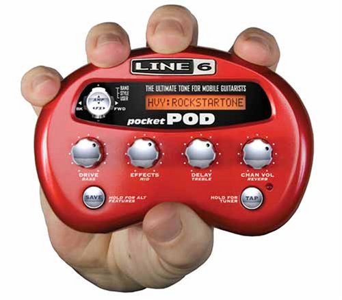 Line 6 Pocket Pod - Multiefectos portátil para guitarra