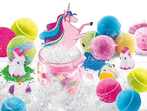 Lisciani Giochi – 77014 - Juego para niños CREA Bath Bombs de los Unicornios