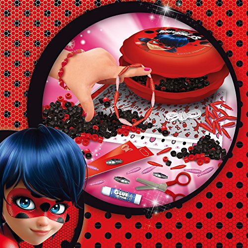 Lisciani - Ladybug Miracolous - El laboratorio de joyas - Juego educativo creativo para niñas a partir de 5 años (68272)