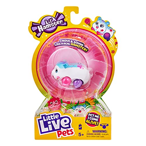 Little Live Pets 26357 Lil Hamsters-Estilos Pueden Variar