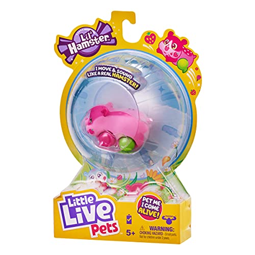 Little Live Pets 26357 Lil Hamsters-Estilos Pueden Variar