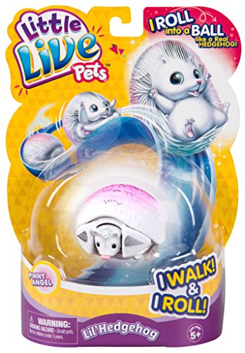 little live pets Ericito redondito Pinny, color blanco (Famosa 700013663)