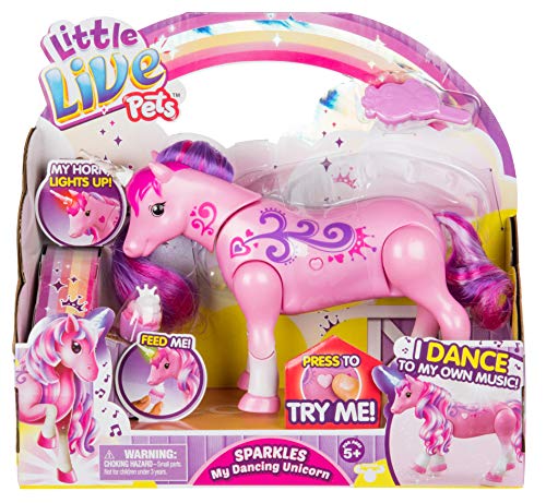 Little Live Pets- Sparkles My Dancing Unicornio, Multicolor (Moose 28683) , color/modelo surtido