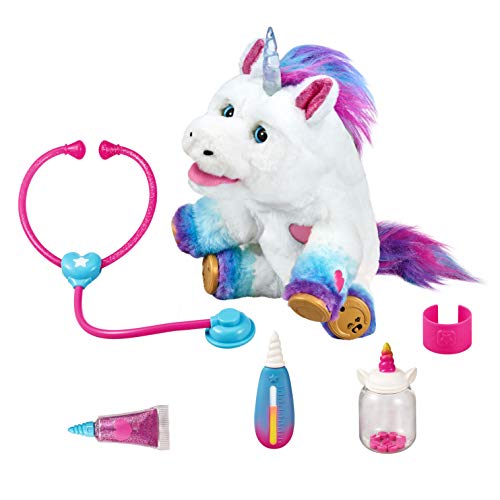 Little Live Pets Unicorn Vet Set Little Live Rainglow-Juego de Veterinario de Unicornio, Color. (Moose 28863)