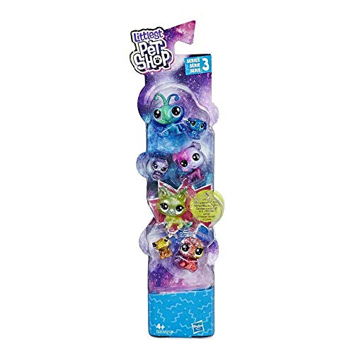 LITTLEST PETSHOP - Collection Galaxie - 4 Minis + 3 Teensie Petshops N°2