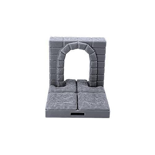 Lock Dungeon Tiles - Juego de rol para Puertas y entradas, paisajes de Terreno de 28 mm en Miniatura Juego de rol, Impreso en 3D, se Puede Pintar EnderToys