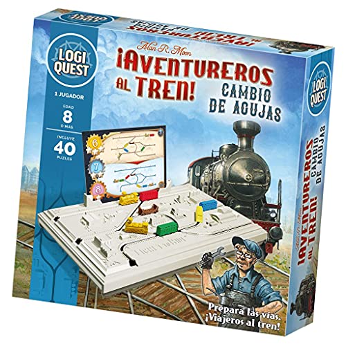 Logiquest ¡Aventureros al Tren! - Juego de Mesa en Español