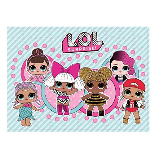 L.O.L. Puzzle - Rompecabezas (Rompecabezas de figuras, Dibujos, Niños, Chica, 6 año(s), Multicolor) , color/modelo surtido