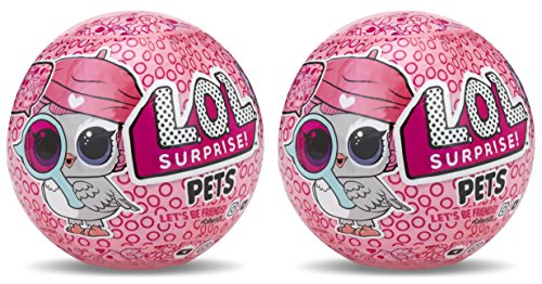 L.O.L. Surprise! 555421, Surprise Mascotas Serie 4, Multicolor, 2 Unidades