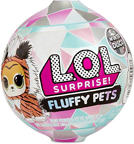 LOL Surprise 560487E7C Fluffy Pets, Winter Disco, 8 sorpresas