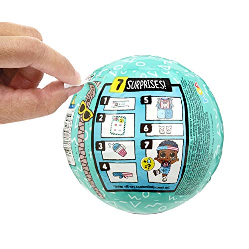 LOL Surprise Boys - Muñeco con 7 Sorpresas - Divertido Efecto de Cambio de Color y Accesorios de Moda - LOL Surprise Boys Serie 4 - Muñecos Coleccionables para Niños a Partir de 3 Años