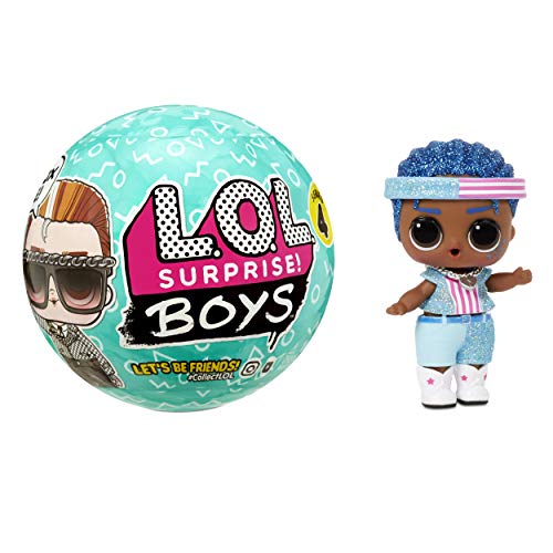 LOL Surprise Boys - Muñeco con 7 Sorpresas - Divertido Efecto de Cambio de Color y Accesorios de Moda - LOL Surprise Boys Serie 4 - Muñecos Coleccionables para Niños a Partir de 3 Años