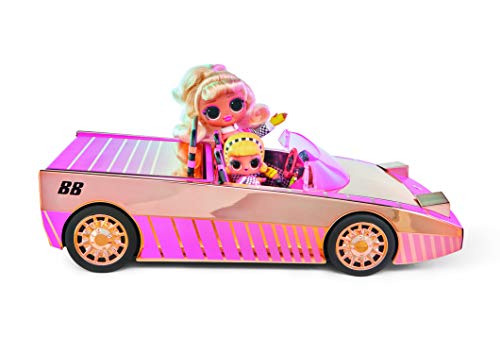 LOL Surprise Coche-Piscina con Muñeca Exclusiva, Incluye Coche Multicolor, Piscina Sorpresa, Pista de Baile con Luces Mágicas y Accesorios, Para Niños y Niñas a partir de 4 años