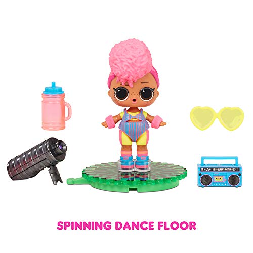 L.O.L. Surprise!- LOL Surprise Dolls Dance-8 Sorpresas, Ropa de Marca y Accesorios de Moda-Incluye Pista Giratoria y Tarjeta de Baile-Muñecas Coleccionables para Niñas a Partir de 3 Años (572923)