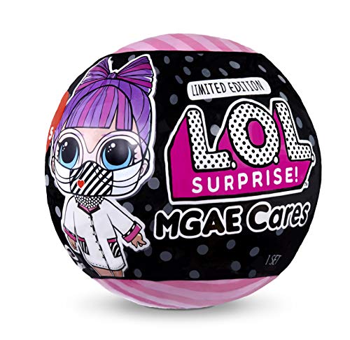 LOL Surprise MGAE Cares Edición Limitada Héroe de Primera Línea con 7 Sorpresas