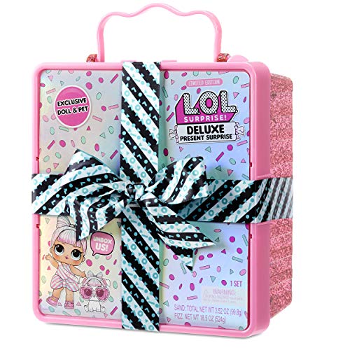 LOL Surprise Muñeca Miss Partay y Mascota , Con Moda, Sorpresas Efervescentes y Accesorios , Regalo Sorpresa de Lujo