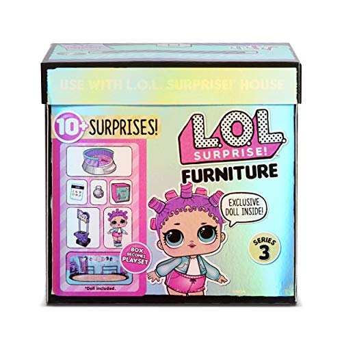 LOL Surprise Muñecas Coleccionables para Niñas , Con 10 Sorpresas y Accesorios , Roller Sk8er , Mobiliario Serie 3