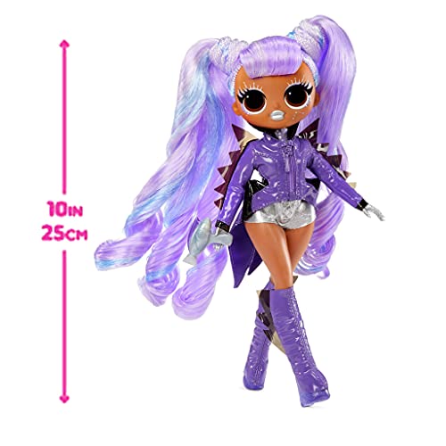 LOL Surprise OMG Movie Magic GAMMA BABE - Muñeca de moda con 25 sorpresas y set de cine/teatro - Serie 1 - Incluye ropa, accesorios y más - Coleccionable - Edad: 4+ años