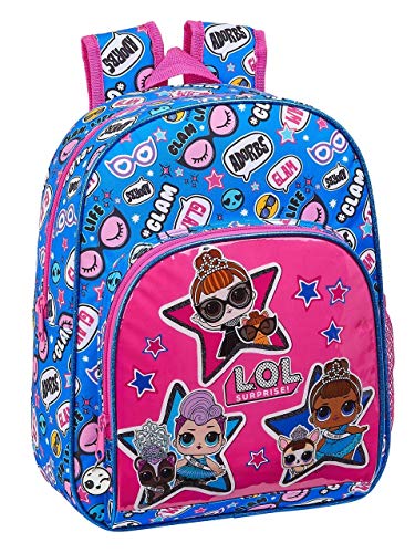 LOL Surprise Together Mochila pequeña Adaptable Carro, Multicolor