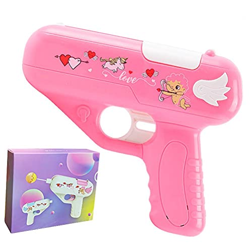 Lollipop Gun Candy Gun Toy, juguete de almacenamiento de piruletas para niños, juguete de lanzamiento de piruletas sorpresa para video de pistola TIK Tok, ideas creativas,con luz y sonido (rosa)