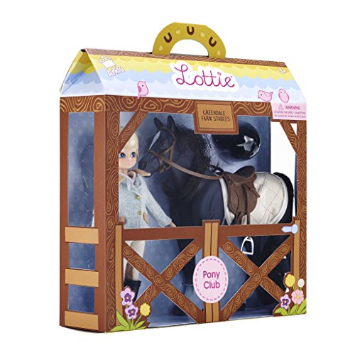 Lottie Set de Pony y Muñeca Pony Club LT054