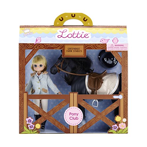 Lottie Set de Pony y Muñeca Pony Club LT054