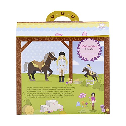 Lottie Set de Pony y Muñeca Pony Club LT054