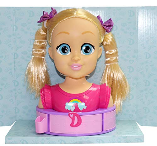 Love, Diana Deluxe Styling Head Playset con Accesorios para el Pelo (Vivid Toy Group 79851)