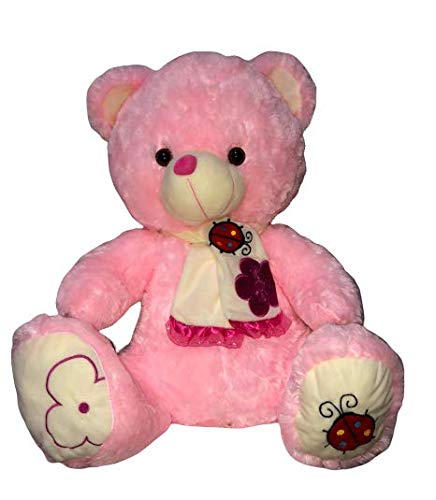 LOYFER Regalo para el Dia de los Enamorados de Peluche cariñoso (Rosa) de 60cm