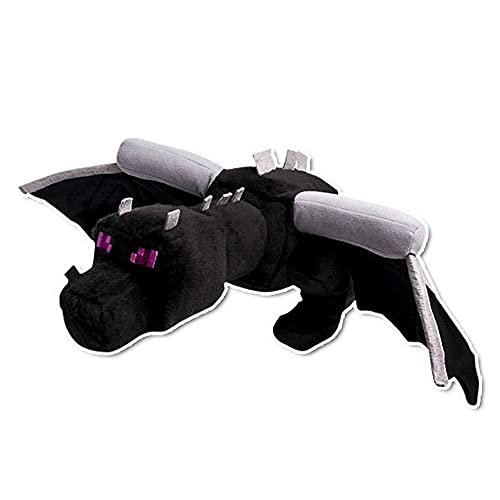 LRBHSH Minecra_fts Plush Ender Dragon Toys, Peluche para Fanáticos De Los Juegos, Niños, Adultos, Niñas Y Niños, Halloween, Cumpleaños Y Decoración del Hogar