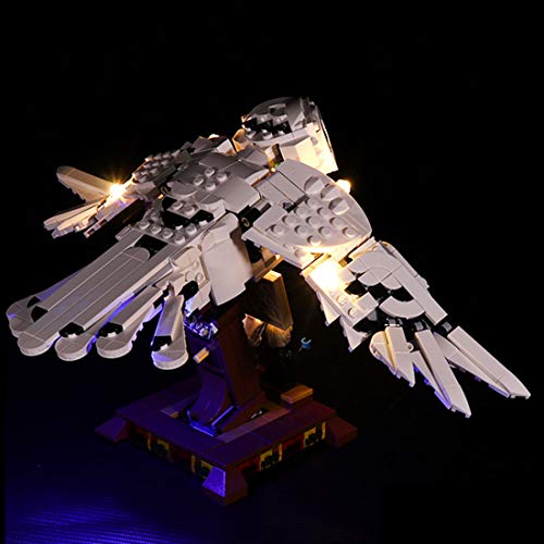 LTGO Juego de luces LED para Lego Hedwig 75979, juego de iluminación LED, juguete compatible con piezas de construcción Lego 75979 (solo juego de luces)