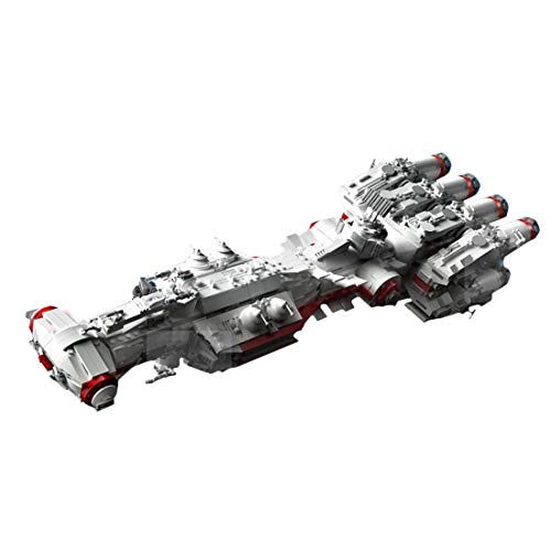 LTGO Mould King 21003 - Maqueta de barco de matadero, 2905 piezas, modelo espacial de fragata para Tantive IV, UCS Space Wars para naves espaciales grandes, con Lego