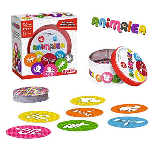 Lúdilo Animalea, Encuentra tríos, mesa en familia, juego educativo para desarrollar concentración (PERCEPCIÓN VISUAL)