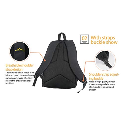 Lui_Gi's Man-Sion Panic Adventure Mochilas Bolsa para ordenador portátil Impresión 3D Niños Escuela Casual Bolsas de hombro para niños Niñas