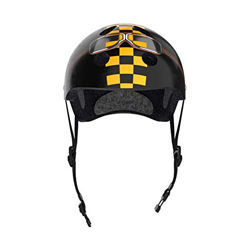 M MOLTO Casco Infantil para niños Negro Glass