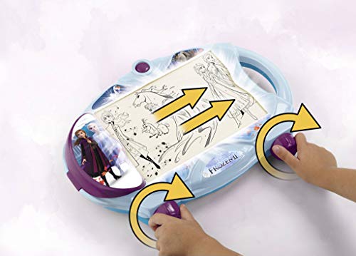 Magic Artist - Light Box Frozen 2, Pizarra para Niños y Niñas a Partir de 3 Años, Multicolor (Famosa 700015365) , color/modelo surtido