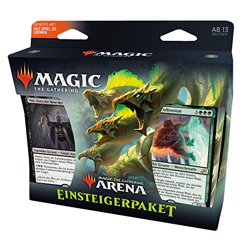 Magic: The Gathering Arena Kit Principiantes, con 2 Barajas de Inicio y Tarjeta de código MTG Arena