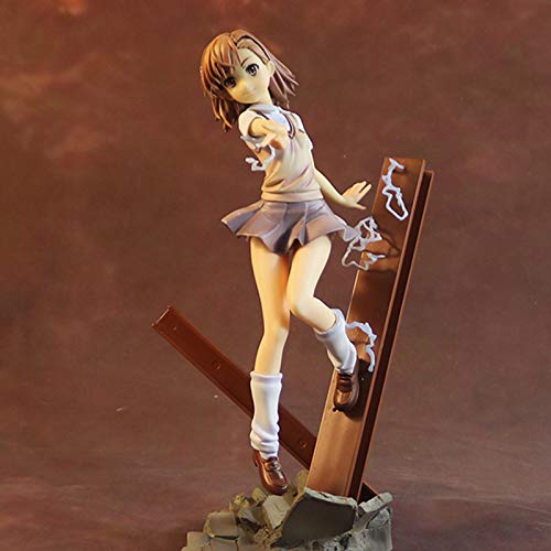 Magical Banned Book Catálogo Juguete Misaka Mikoto Modelo de personaje Anime Belleza Figura Muñecas Misaka Mikoto Figura Estatuas Juguetes Anime Regalos Juguetes Modelo Niños Cumpleaños 24cm