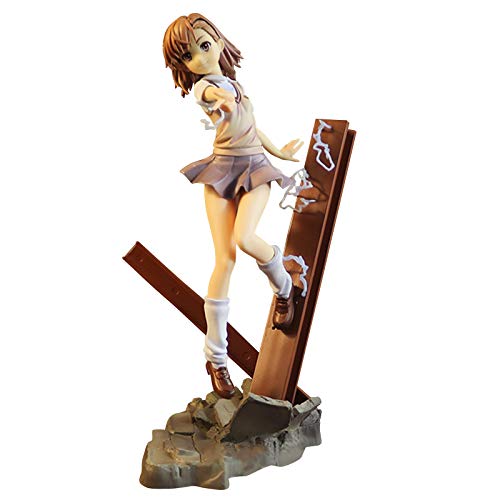 Magical Banned Book Catálogo Juguete Misaka Mikoto Modelo de personaje Anime Belleza Figura Muñecas Misaka Mikoto Figura Estatuas Juguetes Anime Regalos Juguetes Modelo Niños Cumpleaños 24cm