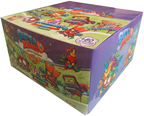 Magicbox - SZ5TW0201 - Super Zings Box completo 30 bolsitas con 2 personajes cada una original Rivals of Kaboom Serie 5 - Multicolor - 3 cm