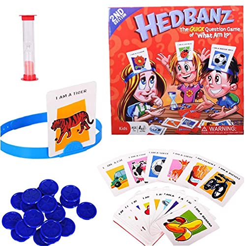 Maidi 1 Pc Hedbanz Juego Guess Who I Am Juego de Mesa de Juego de la Familia los Personajes de Disney Juego de Cartas Juguetes