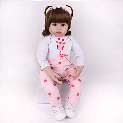 MAIHAO 20pulgadas Realista Toddler Muñecas Reborn Ninas Silicona Muñecos bebé Baratos Baby Dolls Niño Originales Bebes Girls 50 Cm