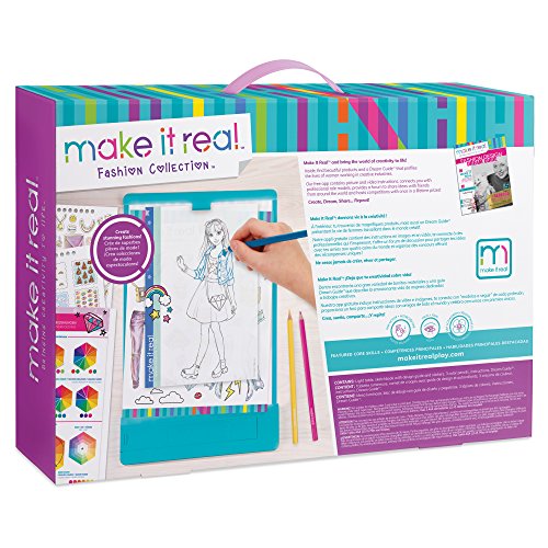 Make It Real 3502 Fashion Design Mega Set with Light Table