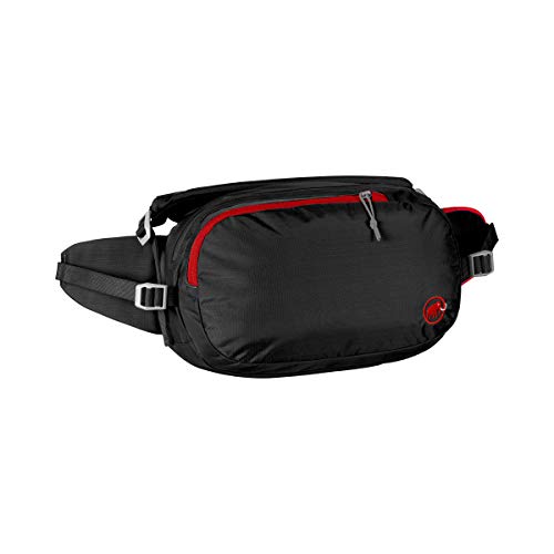 Mammut Waistpack Hike, Mochila Unisex Adulto, Negro (Black), 15x24x45 cm (W x H x L)