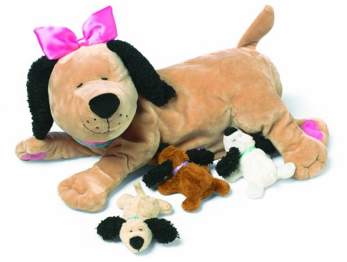 Manhattan Toy 106690 - Perrita Nana y Cachorros de Peluche